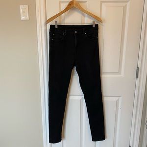 Black Lole Yoga Jeans